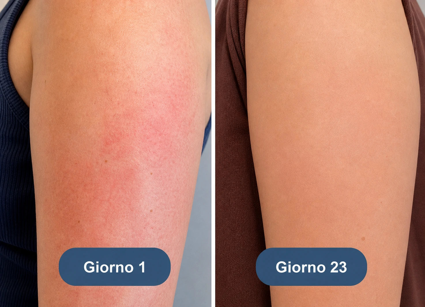 Sensazione più morbida sulla pelle
