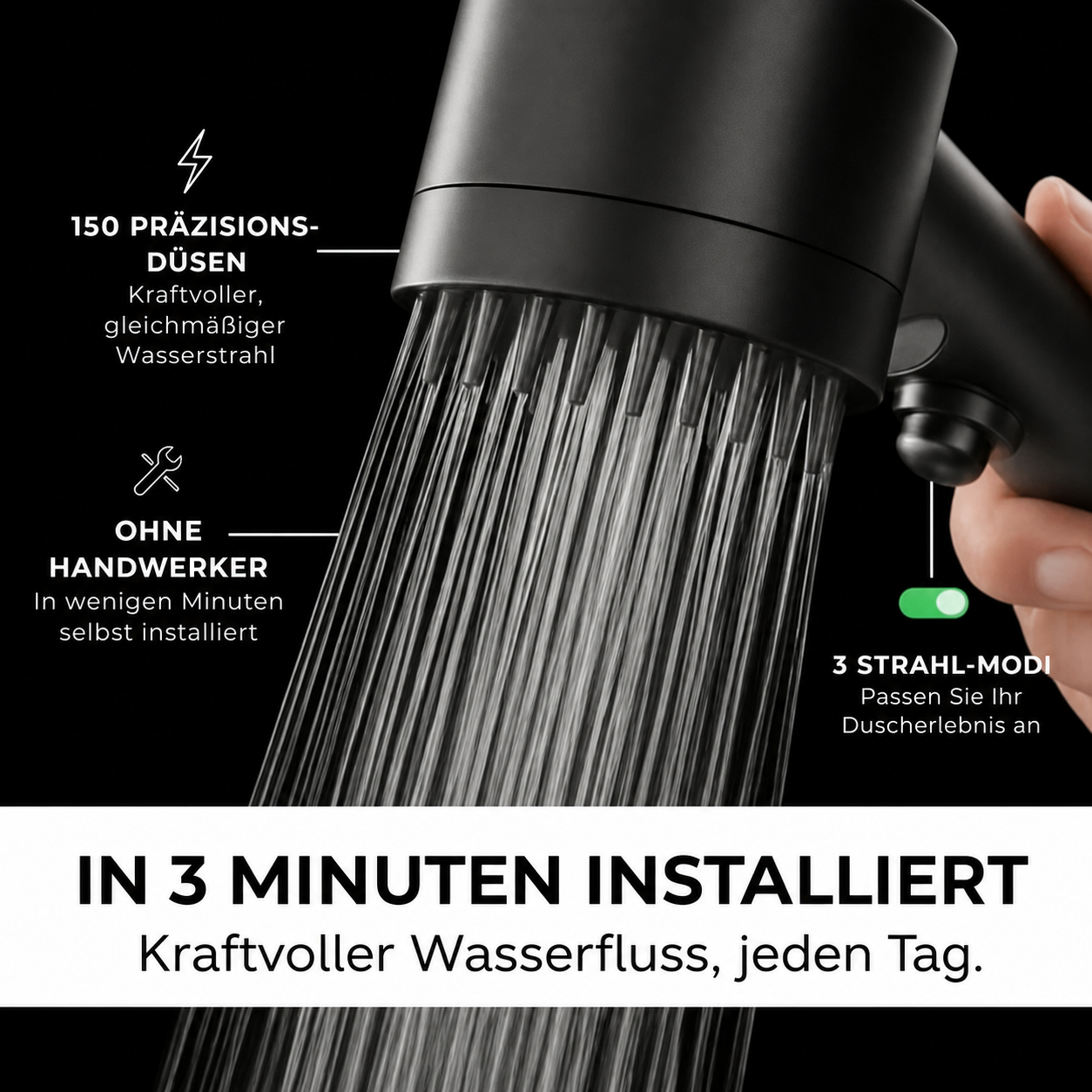 3 Minuten Installation
