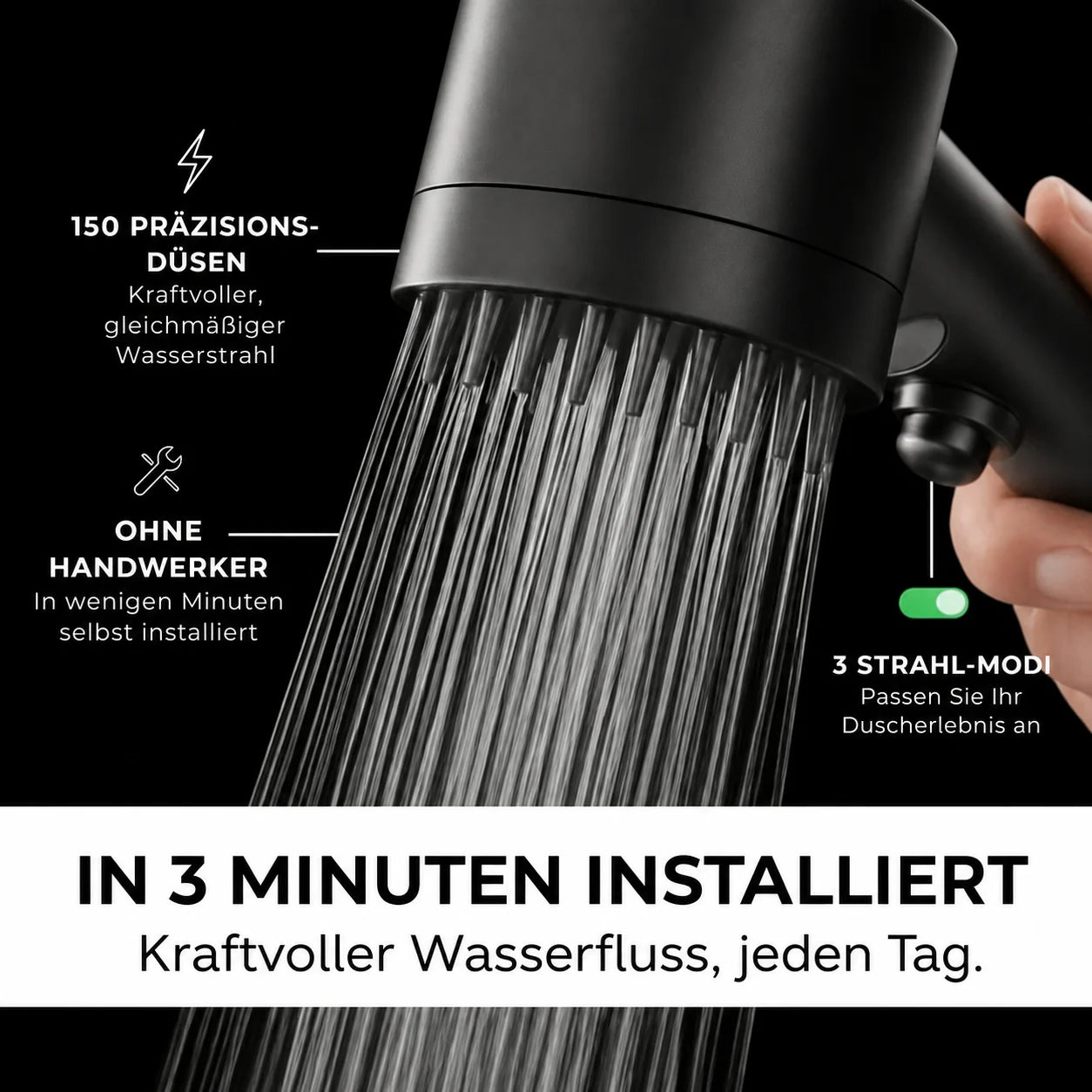 3 Minuten Installation
