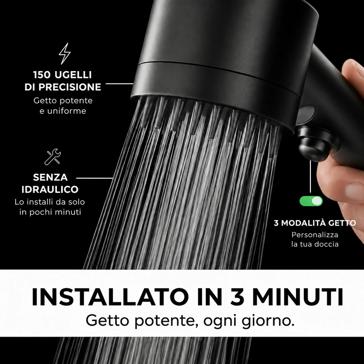 Installazione in 3 minuti