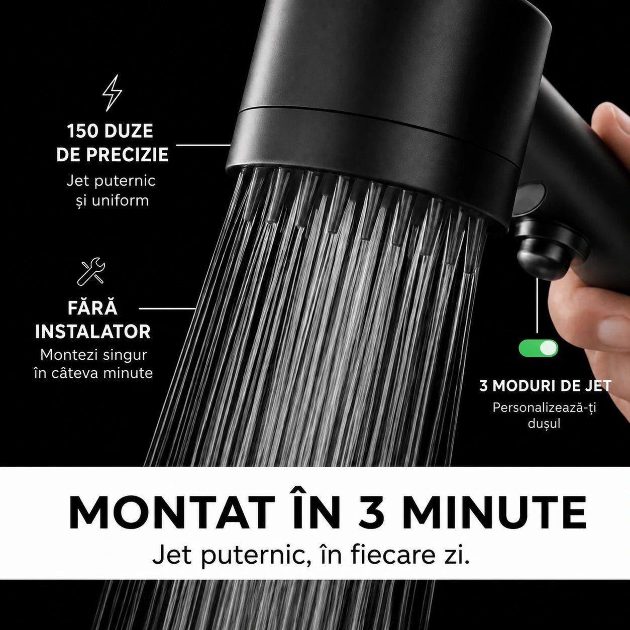 Instalare în 3 minute